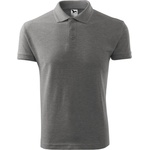 MALFINI Malfini pique polo 203 / Мъжка поло тениска - тъмно сив меланж 4xl (2031219)
