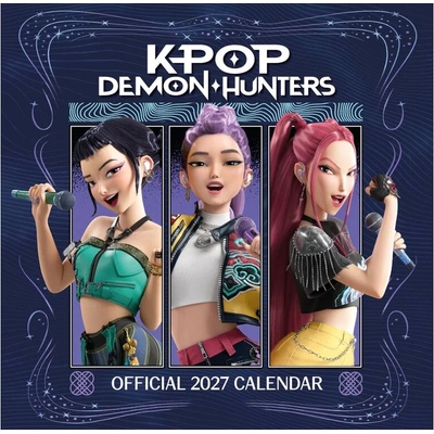 Oficiální nástěnný K-Pop Demon Hunters SQ 30,5 x 30,5|61 cm 2027