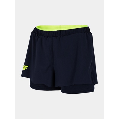 4F Dámske kraťasy H4L21-SKDF012 dark blue