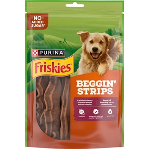 Friskies Beggin' Strips за възрастни кучета с вкус на бекон 120 г