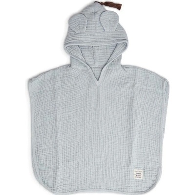 Funnababy Mušelínový set Osuška s kapucňou + žinka Dove Grey