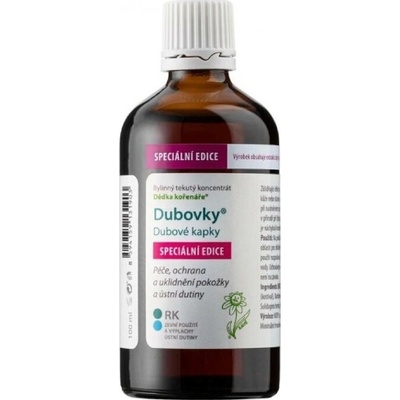 Dědek kořenář Dubové kapky speciální edice RK-SE 50 ml