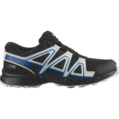 Salomon Детски маратонки Salomon Kid's Speedcross Waterproof Trail running shoes - Black / Vanilla Ice / French Blue - размер 33 (EU) (702-4203-0216)