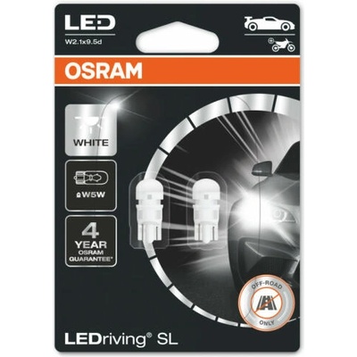 OSRAM LEDriving SL W5W 1W 12V 2x (2825DWP-02B)