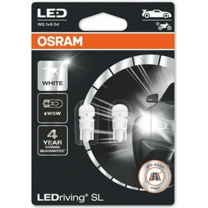 OSRAM LEDriving SL W5W 1W 12V 2x (2825DWP-02B)