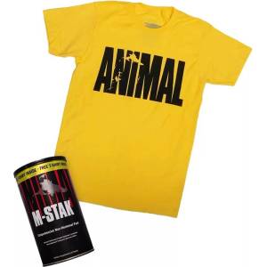 Universal Nutrition Animal M-Stak, 21 Packs + t-shirt