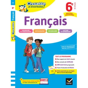 Chouette Je m'entraîne - Français 6e Nouveau programme (2025)
