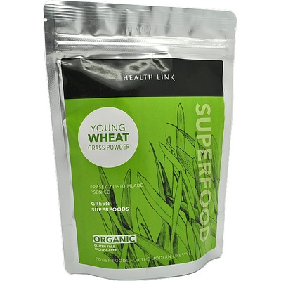 Health Link Mladá pšenica v prášku Bio 200 g