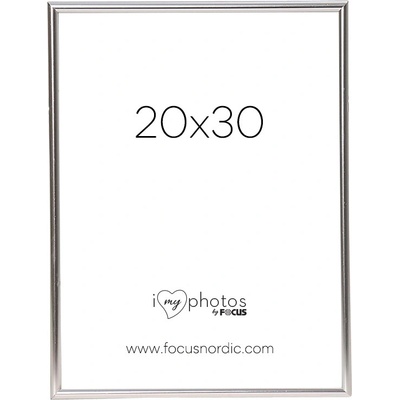 Focus Can-Can Shiny Silver 20x30