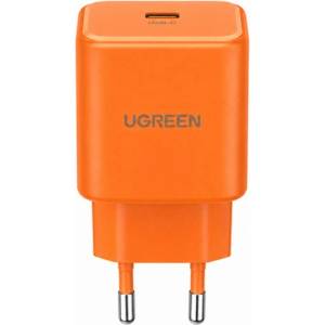 UGREEN X524 ZAPIX мрежово зарядно устройство с Type-C конектор, 45 W, PD 2.0 за бързо зареждане, ОРАНЖЕВО (95321)