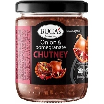 Buga´s Čatní z cibule a granátového jablka 170 g