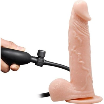Inflatable And Vibrating Realistic Dildo