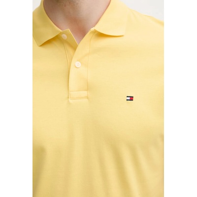 Tommy Hilfiger тениска с яка мъжка от памук (MW0MW39994)