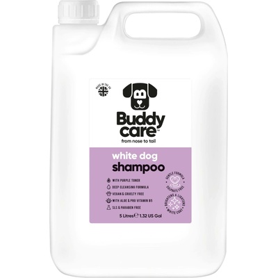 Buddycare Šampon pro psy White Dog 5 l