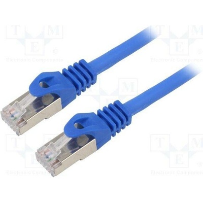 Gembird PP6A-LSZHCU-B-5M Patch S/FTP Cat 6a RJ45 vidlice z obou stran lanko Cu
