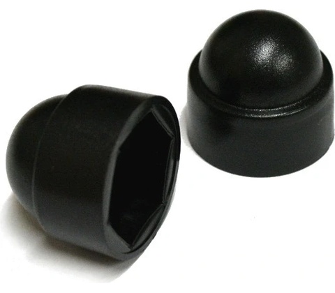 Krytka matky PVC M10 černá