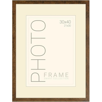 Fotorámeček, 30 × 40 cm, dřevěný, hnědý – Hledejceny.cz
