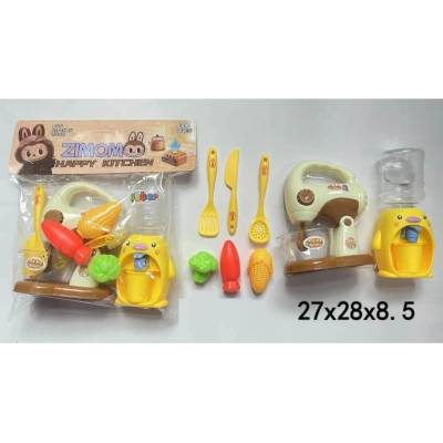 Armtoys ДЕТСКИ МИКСЕР С ДИСПЕНСЪР И ПРОДУКТИ В ПЛИК labubu