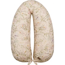 KikkaBoo Dojčiaci vankúš 2v1 Secret Garden Beige