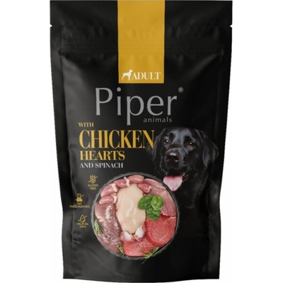 Piper Animals with chicken hearts and spinach 500 g