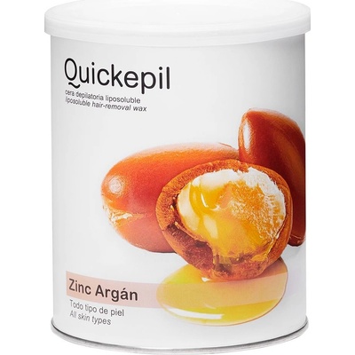 Quickepil Depilační vosk v plechovce zinek-argan 800 ml
