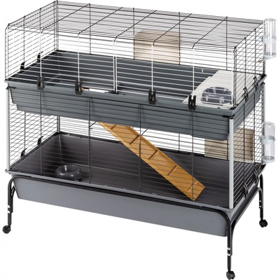 Ferplast Klec Rabbit 120 Double 118 x 58 x 117 cm – Zbozi.Blesk.cz