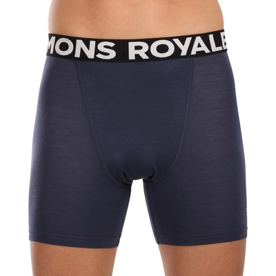 Mons Royale Мъжки боксерки Mons Royale merino сини Mons Royale | Sin | МЪЖЕ | XXL