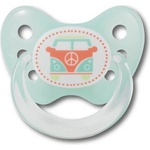 Dentistar Силиконова залъгалка с халка Dentistar - Мир, размер 2 (22291) - baby