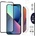 Dux Ducis 10D Закалено стъкло за Apple iPhone 14/iPhone 13/iPhone 13 Pro/iPhone 16e - Черен KP36711