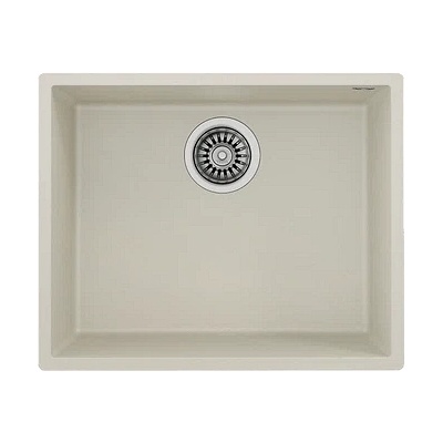 Teka Подплотова гранитна мивка за шкаф 60 см, Square 50.40 TG КРЕМ (М.1027.КР)