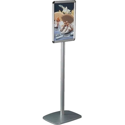 A-Z Reklama CZ Adjustable Menuboard stojan na noze oblý roh A4