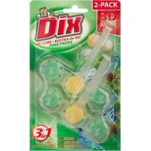 DIX 3D WC blok závesný Borovica 2-pack 2 x 40 g