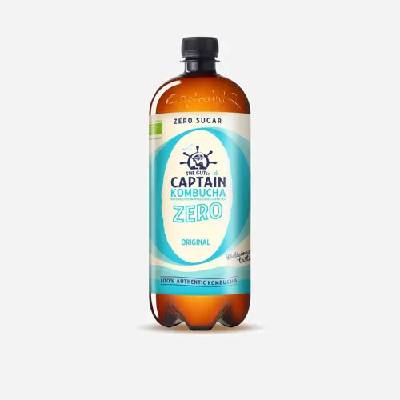 The Gutsy Captain Kombucha original zero BIO 1 l