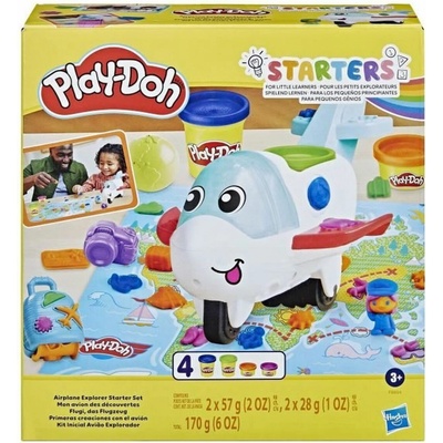Hasbro PLAY-DOH STARTERS PRŮZKUMNICKÝ LETADLO – Zboží Dáma