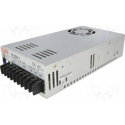MEAN WELL SD-350D-5 Měnič: DC/DC; 300W; Uvst: 72÷144VDC; Uvýst: 5VDC; Ivýst: 60A; SD; 2kV