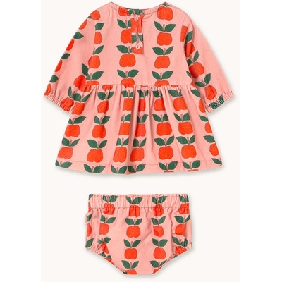 Tinycottons Бебешка рокля Tinycottons APPLES BABY SET (AW25.385)