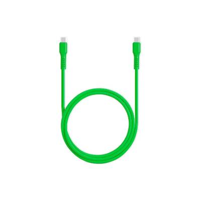 Data кабел ttec USB-C to USB-C 60W PD 120cm, Neon Зелен