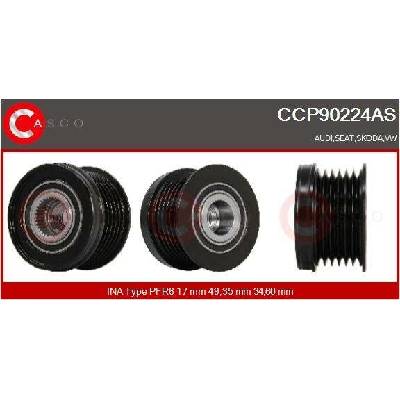 Řemenice, generátor CASCO CCP90224AS