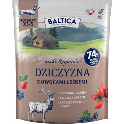Baltica Chute regiónov Divina s lesnými plodmi Adult Small Breeds 1 kg