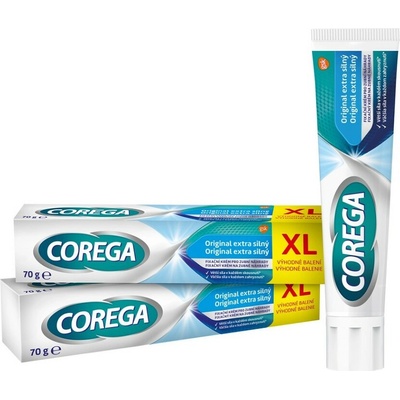 Corega Fixační krém XL extra silný 2 x 70 g – Zboží Dáma