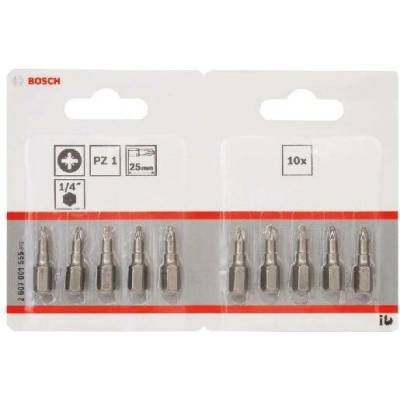 Bosch PZ1 25 mm 10 ks 2607001555