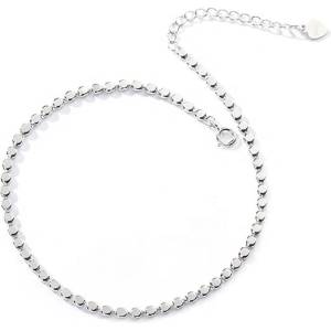Silenti Jewelry Сребърна гривна за крак "Финес