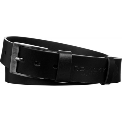 Rovicky pánský kožený pásek black