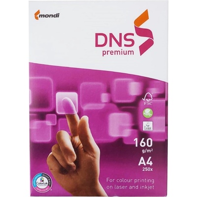 Картон А4 бял 160гр. 250л. DNS Premium