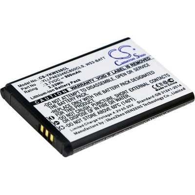 Cameron Sino Baterie pro Yealink, W53, W53h, W78h a další, 900 mAh, Li-Ion CS-YKW530CL