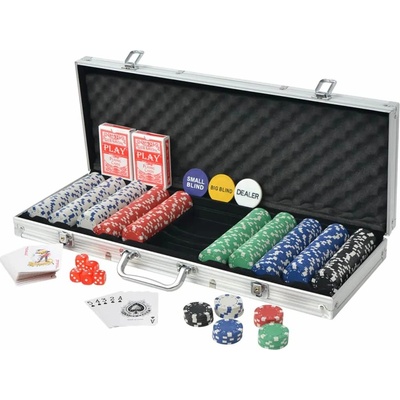 Vidaxl Poker set 500 – Zboží Dáma