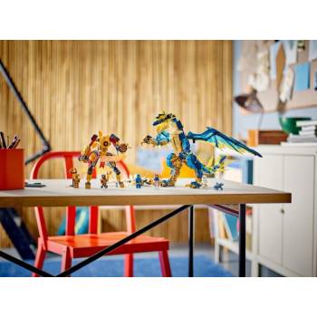 Image 1 of LEGO® NINJAGO® - Elemental Dragon vs. The Empress Mech (71796)