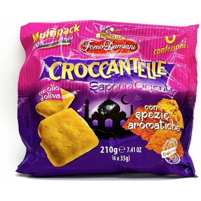 Forno Damiani slané chrumkavé krekry s príchťou orientálneho korenia 180 g
