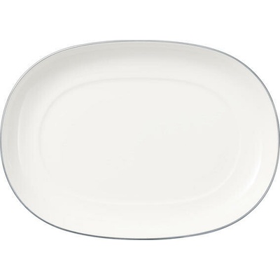 Villeroy & Boch Oválny tanierik 20 cm Anmut Platinum No.1