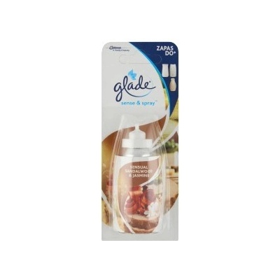 Glade Brise Sense & Spray s vôňou santalového dreva náhradná náplň 18 ml
